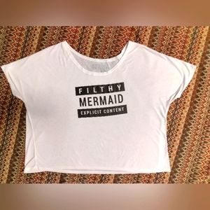 Filthy Mermaid workout t-shirt